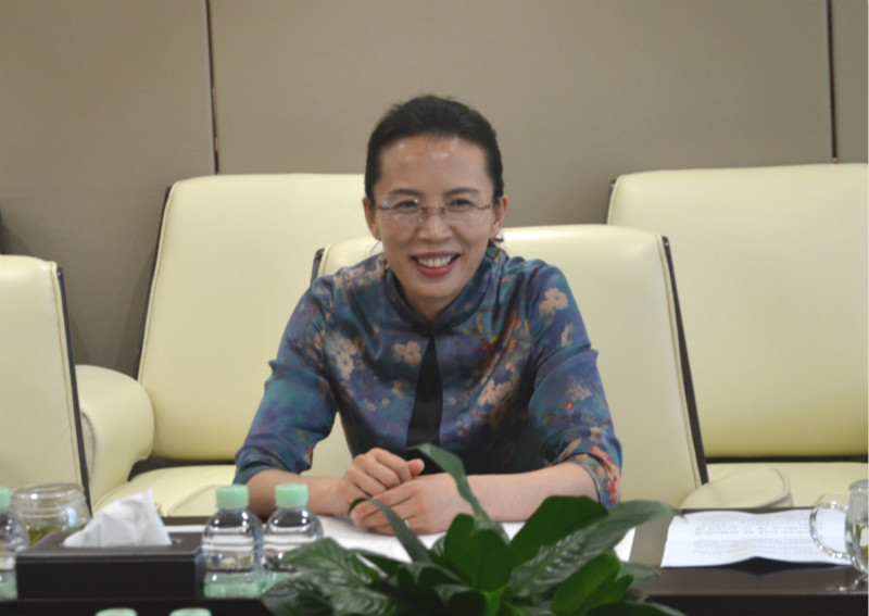 吉林省临江市纪委书记曲慧娟一行到访金雅福 畅谈交流